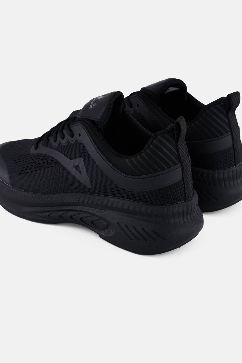 RBX Men Live Life Active Lace Up Running Shoes, Black  - Image 2