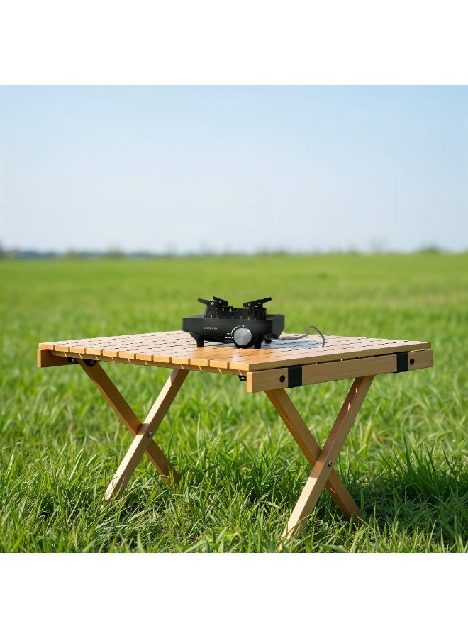 GREEN LION Camp Flame / Infrared Stove / Ceramic Burner / 3050W Heat Output / Adjustable Flame Control / Piezoelectric Ignition / Wind Resistant / High Heat Efficiency / Stainless Steal / Safety Pressure Stabilizer - Image 3