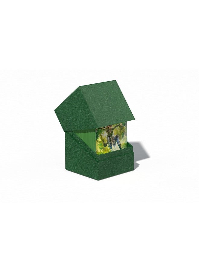 Ultimate Guard Rte Boulder 100+ Deck Case For 100 Double Sleeved Tcg Cards Green 97% Renewable Made In Germany Secure & Durable Storage - Image 2