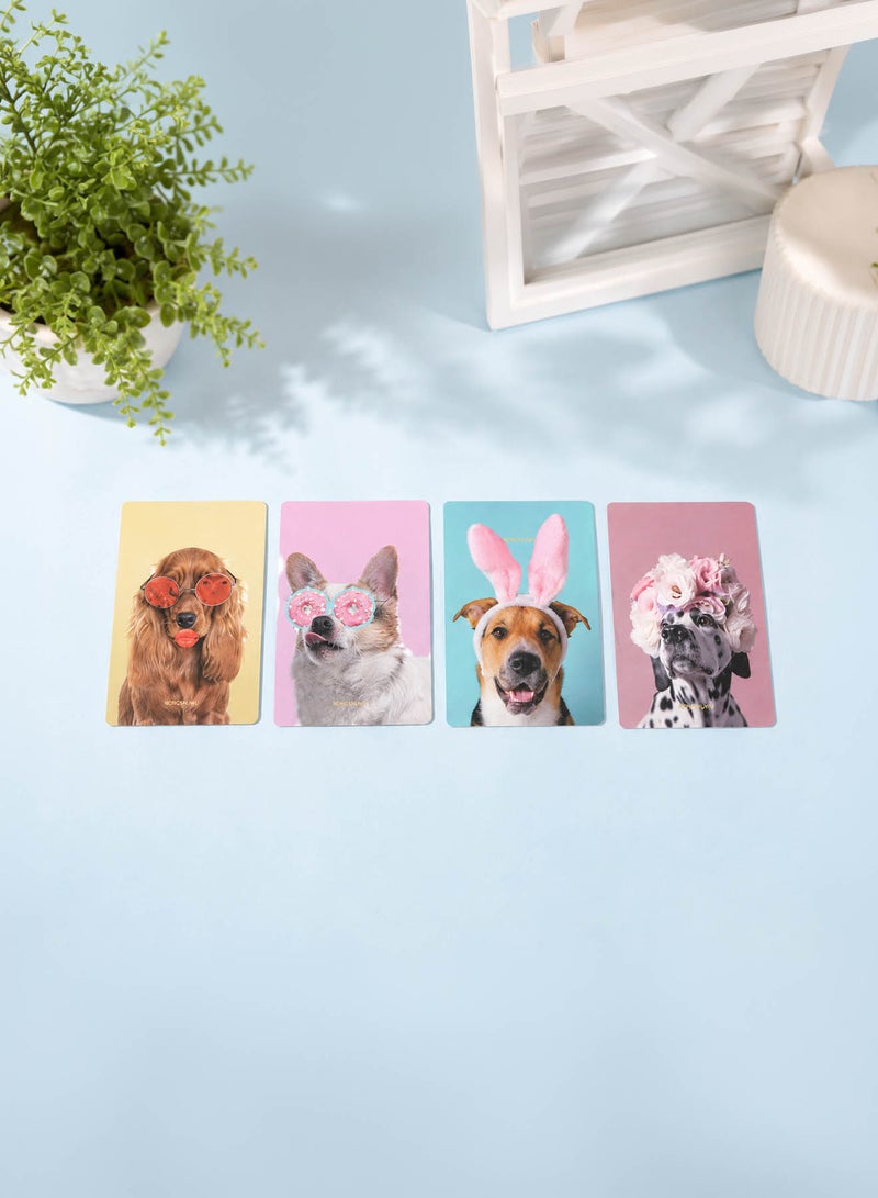 Midi A5 Funny Cute Pet Notebook - Mixed Covers - Image 1