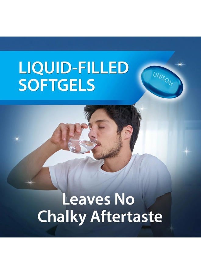 Unisom Nighttime Sleep-Aid Gels, Diphenhydramine HCI 50mg, 100 Count, 2 pk - Image 2