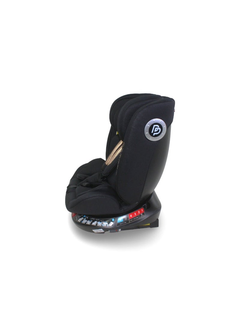 Kidilo Baby Car Seat 360° Rotation – Black - Image 2