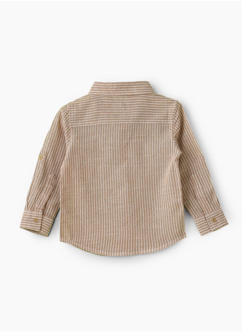 JAM Boys Woven Cotton Striped Shirt  - Image 2
