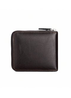 Generic Men's PU Crocodile Leather Wallet, Short Multifunctional Zipper Wallet, Fashion Universal for Youth, Students, Travel, Card Holder  - Image 5