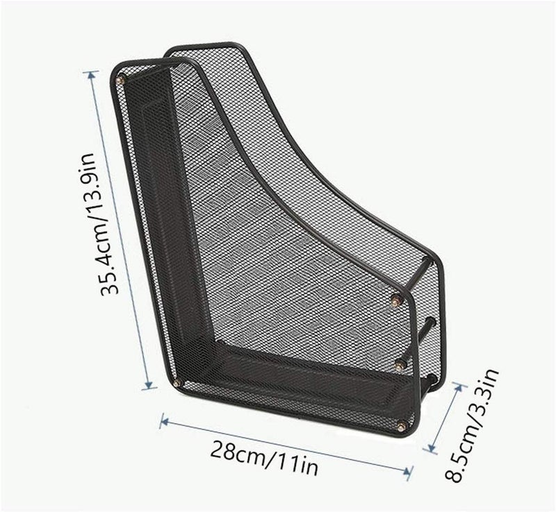 1 Layer Metal mesh Magazine Document Holder File Rack.