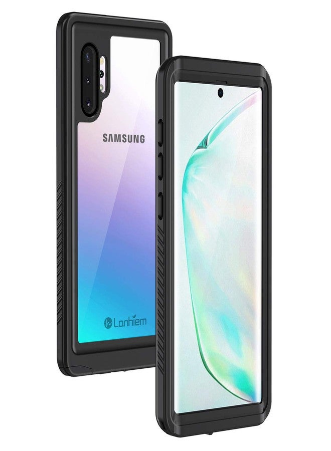 جراب Lanhiem لهاتف Galaxy Note 10+ Plus، مزود بواقي شاشة مدمج [متوافق مع بصمة الإصبع]، مقاوم للماء والغبار والصدمات بمعيار IP68، غطاء حماية كامل للجسم لهاتف Samsung Galaxy Note 10+ / Note 10+ 5G - Image 1