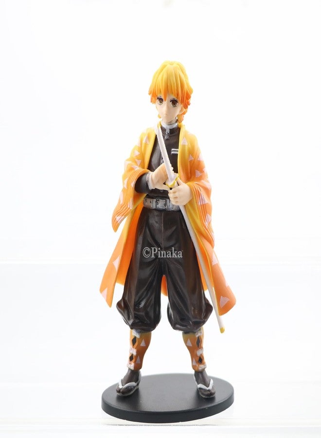 PINAKA Zenitsu Agatsuma Action Figure, Anime Character, PVC Material, 14 cm, Ages 5+ - Image 4