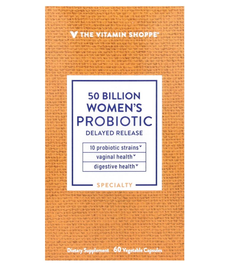 The Vitamin Shoppe Women's Probiotic 50 Billion  60 Vegetable Capsules