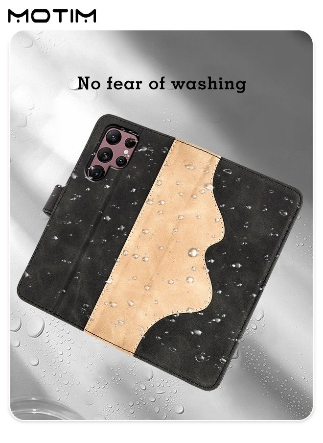 Motim Samsung S23 Ultra Case Wallet Case, Flip Leather S23 Ultra Phone Case, Shockproof Protective Kickstand, Magnetic Detachable with Wallet Card Holder Pocket for Samsung S23 Ultra Cover  - Image 5