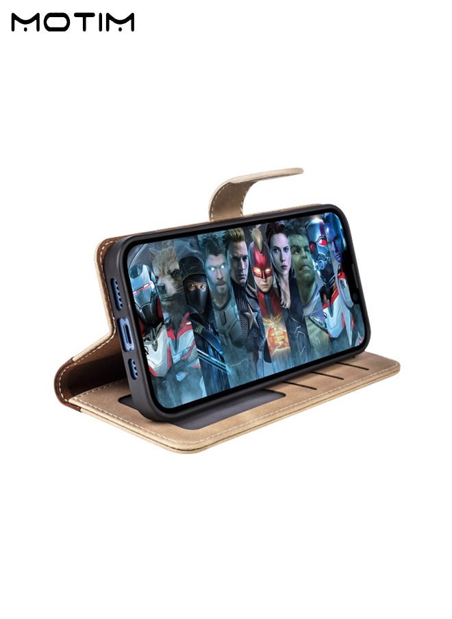 Motim Samsung S23 Ultra Case Wallet Case, Flip Leather S23 Ultra Phone Case, Shockproof Protective Kickstand, Magnetic Detachable with Wallet Card Holder Pocket for Samsung S23 Ultra Cover  - Image 4