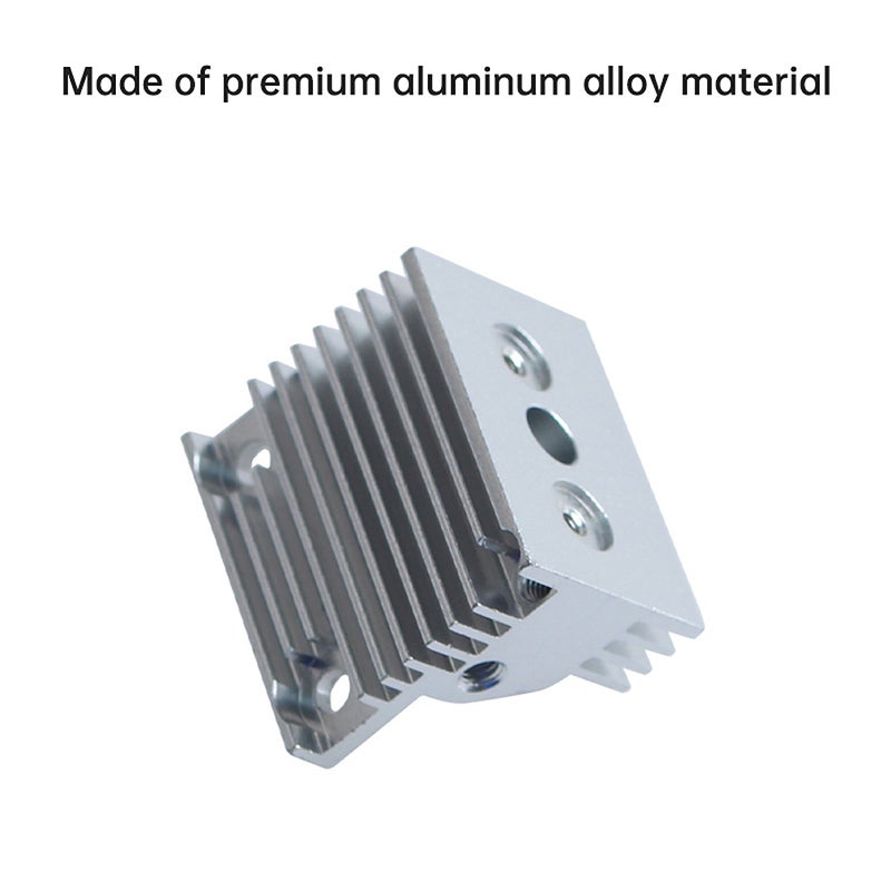 Heat Sink Hotend Radiator Compatible with Creality K1C/K1 MAX Aluminum Alloy Heatsink3D Printer Parts Cooling Aluminum Alloy Block - Image 2