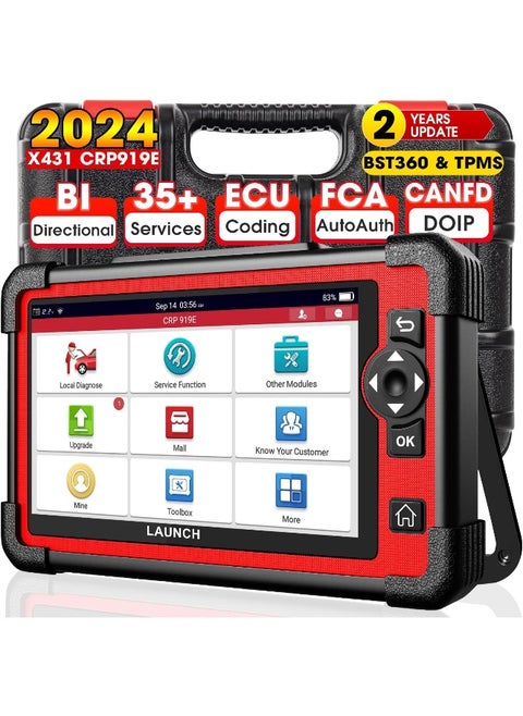 LAUNCH X431 CRP919E Elite OBD2 Scanner, 2024 Bidirectional Scan Tool