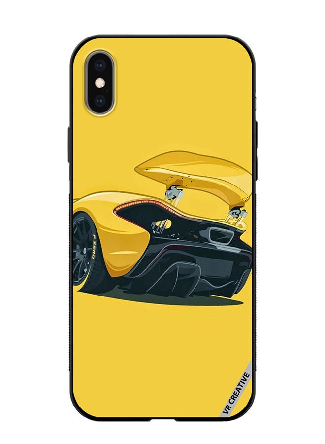 VR CREATIVE Protective Case Cover For Apple iPhone XS Max Car Design Multicolour - Image 1