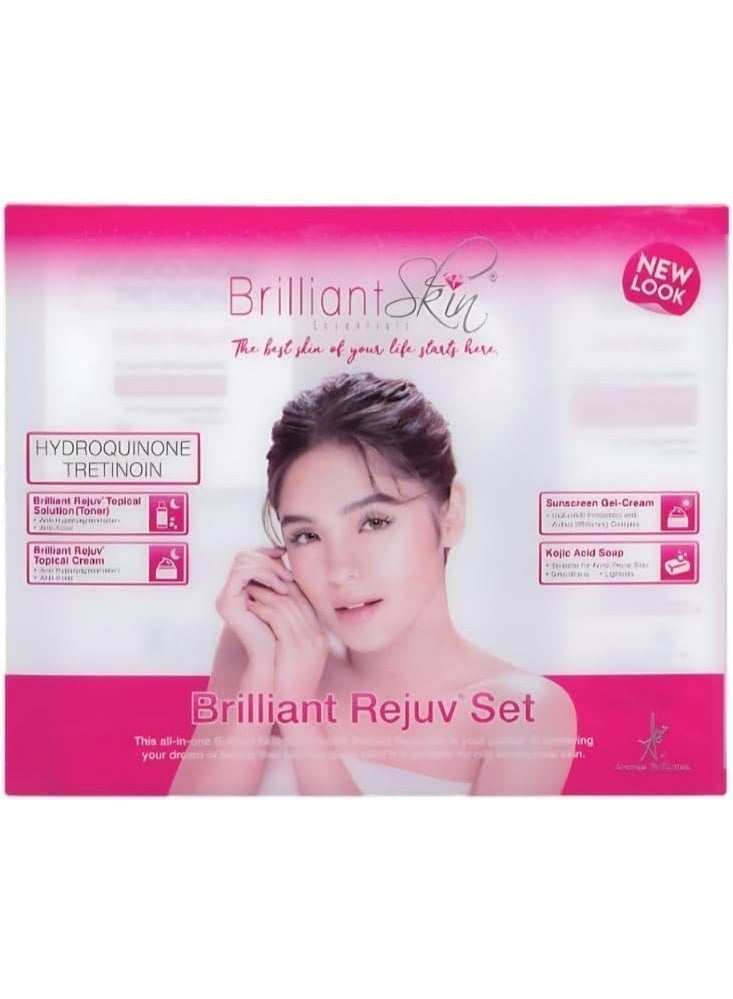 Brilliant Skin Rejuvenating Facial Set For The Perfect Skin With Glutathione - Image 1