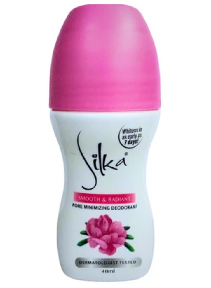 Silka Smooth And Radiant Pore Minimizing Deodorant 40 ml 