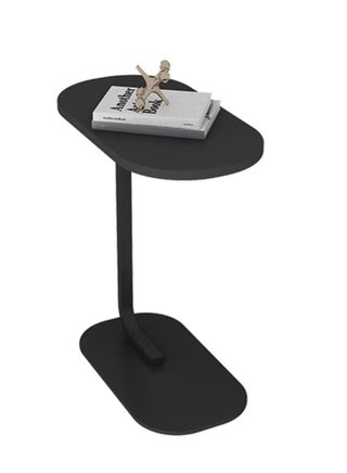 C Shaped End Table, Side Table for Couch and Bed, Small Side Table, TV Tray Table for Small Spaces, Living Room, Bedroom, Rustic Snack Table 45*30*63CM - view 2