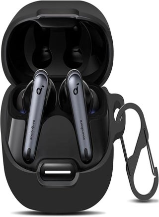 LDSXAY Compatible with Anker Soundcore Liberty 4 NC Case Cover, Soft Silicone Shockproof Protective Case Skin for Soundcore Liberty 4 NC Wireless Earbuds (Black) - pzsku/Z4946934F5B10C9D2F2D3Z/45/_/1715625258/d8d27477-37f9-4881-a3ed-0b82b7525a34