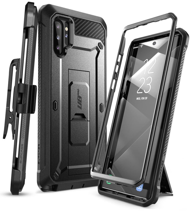 SUPCASE Unicorn Beetle Pro Series Case Designed For Samsung Galaxy Note 10 2019 Release Rugged HolsterWithout Builtin Screen Protector  Black