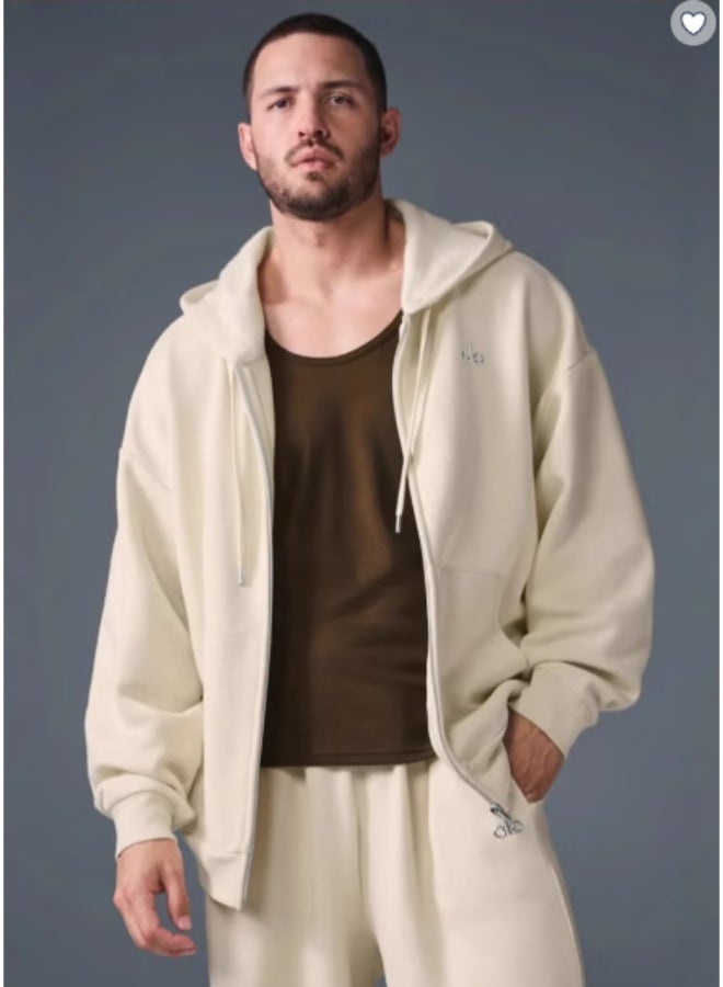 Alo Yoga Accolade Full Zip Hoodie - Image 2