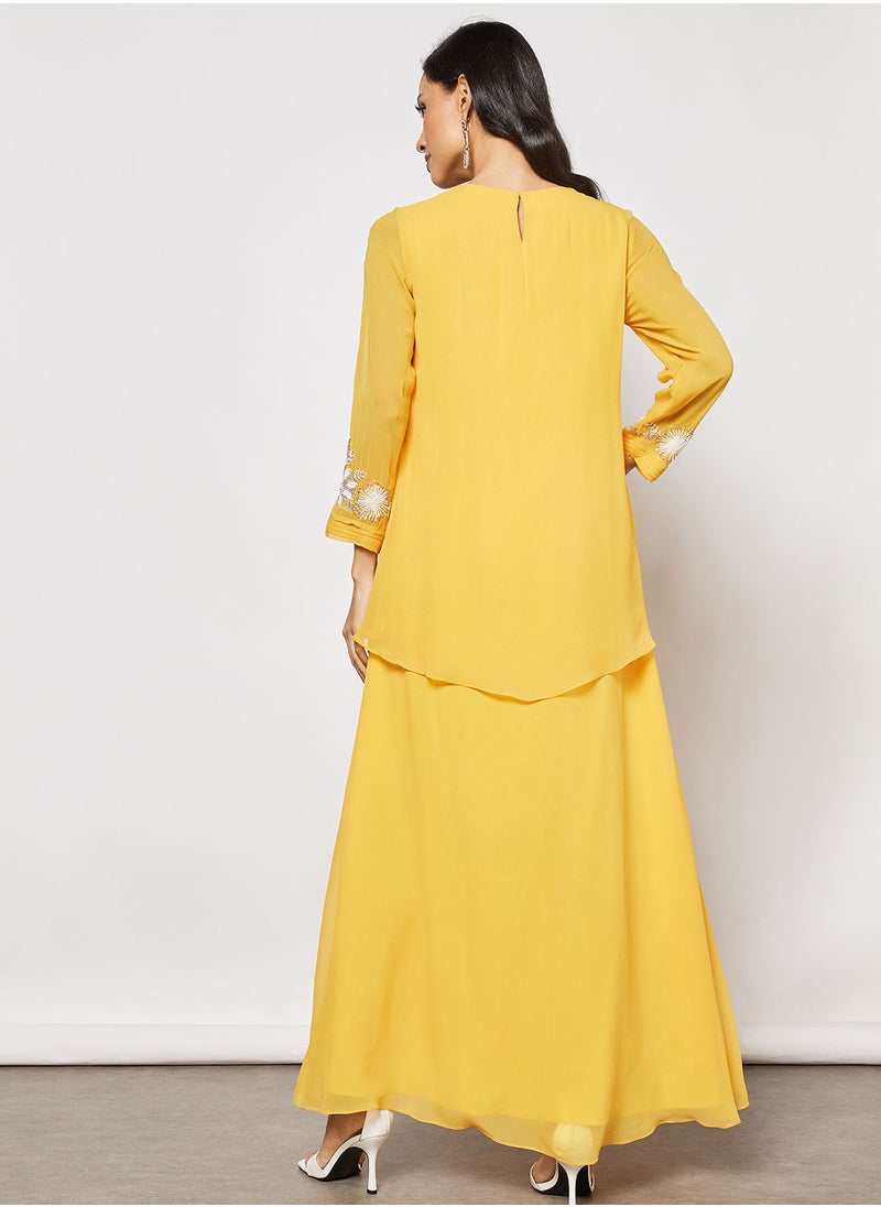 Hand Embroidered Kaftan