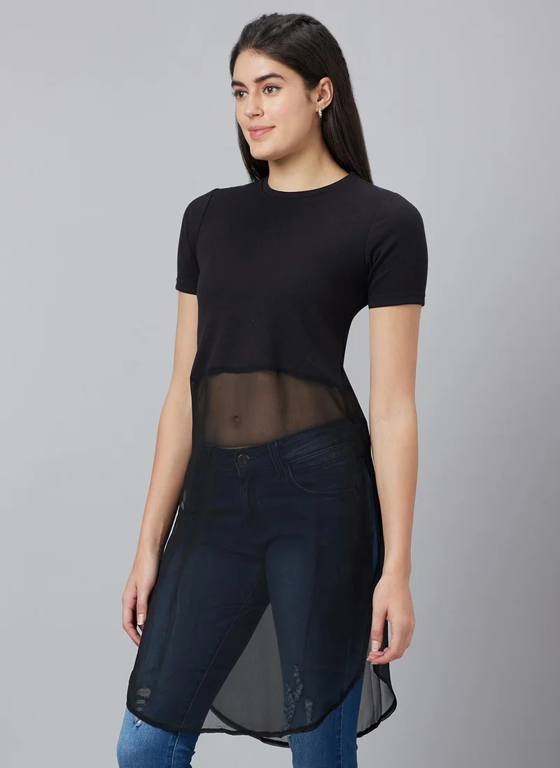 globus Globus Women High-Low Longline Top