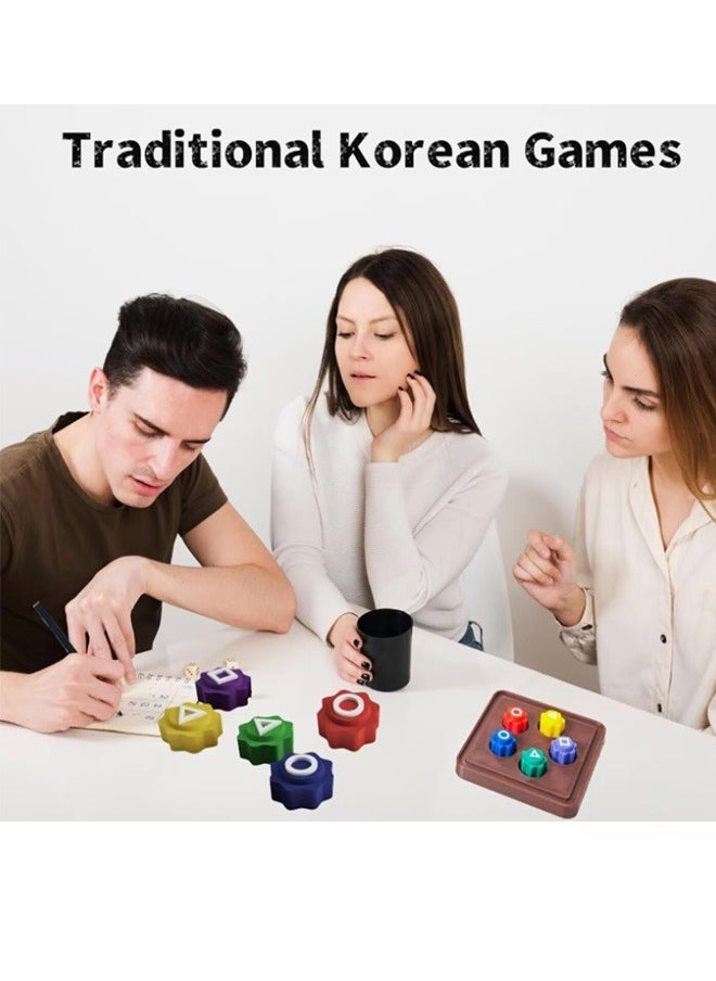 ZVEV - Gonggi Board Game : Squid Game Season 2 Edition Korean Traditional Play Game 5Pcs Jack Stone Pebbles Squid Game Edition Gong-Gi - Image 1