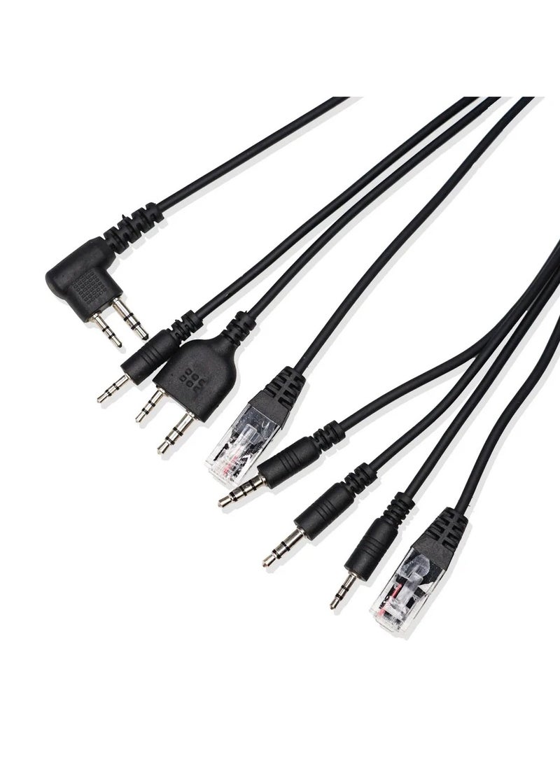 Generic - Multi-functional USB Walkie Talkie Programming Cable with CD Baofeng UV5R UV82 for Tyt Kenwood Motorola Yaesu Hyt Radio - Image 1