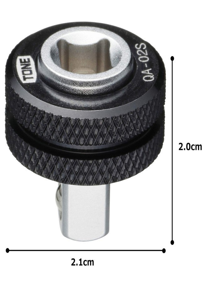 تون محول TONE السريع QA-02S محرك 1/4 بوصة أسود - Image 3