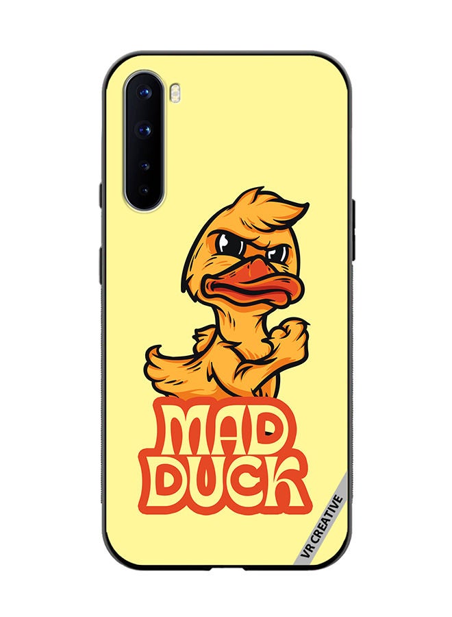 VR CREATIVE Protective Case Cover For OnePlus Nord Mad Duck Design Multicolour - Image 1