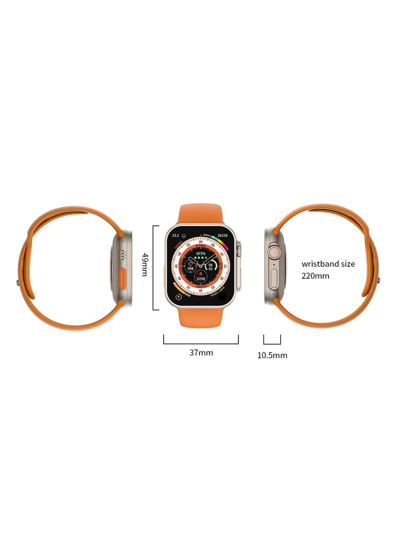 S8 Ultra Max Smart Watch HD Touch Screen Bluetooth Calling Fitness Tracker Smartwatch for Men and Women - Image 3