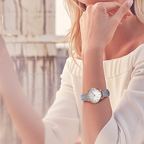SHENGKE Women Watches Leather Band Luxury Quartz Watches Ladies Wristwatch Relogio Feminino - Image 2