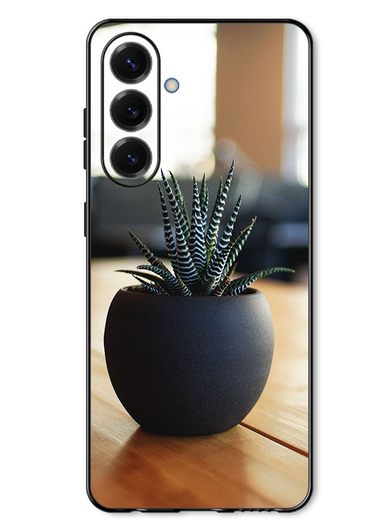 Theodor Case Compatible with Samsung Galaxy A37 Protection Shockproof Bumper Cover houseplant_pot_table - Image 1