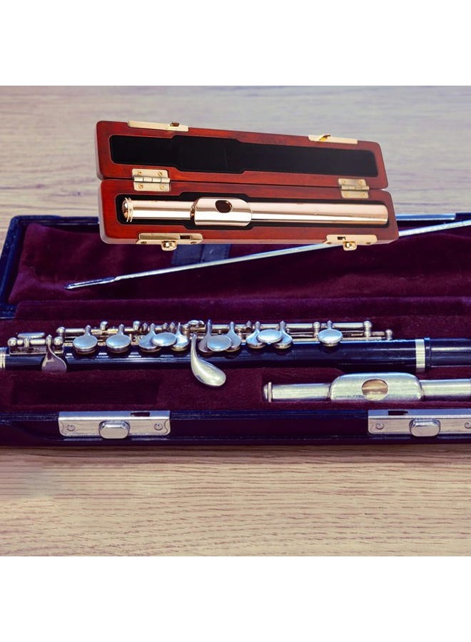 lovermusic Solid Wooden Flute Mouthpiece Case Flute Head Box Flute Accessories - Image 2