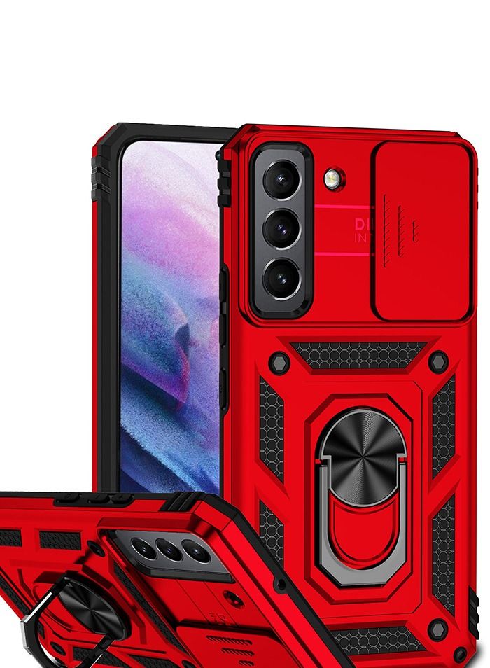 Loquat Suitable For Samsung Ring Holder Push Window Phone Case - Image 1