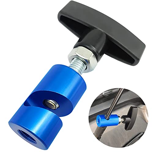 ZKTOOL1063 Lift Support Clamp with Brass Core Protection 2in1 Hood Strut Clamp and Spark Plug Caliper 12mm Spark Plug Gap Tool - Image 1