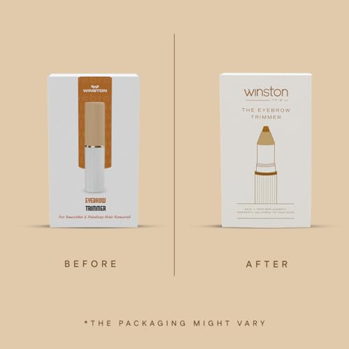 Winston Rechargeable Electric Eyebrow Trimmer for Women - 90 Min | Multi-Grooming Trimmer for Eyebrow, Upper Lips and Nose & Ear Hair with 3D Cutting Technology - 1-Year Warranty - Image 5