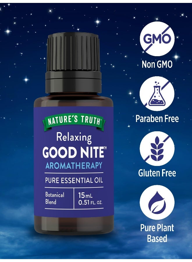 natures truth Essential Oil, Good Nite, 0.51 Fluid Ounce, Multicolor - Image 3