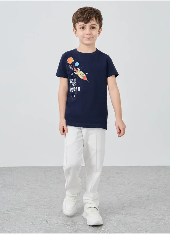 Styli Styli Regular Fit Joggers with Pintuck Detail