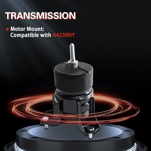QRYIPPDM Engine Motor and Transmission Mount Kit Compatible with 2004-2006 ES330 3.3L V6 &2004-2006 Camry 3.3L V6 & 2004 2005 2006 2007 2008 Solara 3.3L V6 AUTO 4PCS OE: A4239HY A4236 A4212 A4207 - Image 5