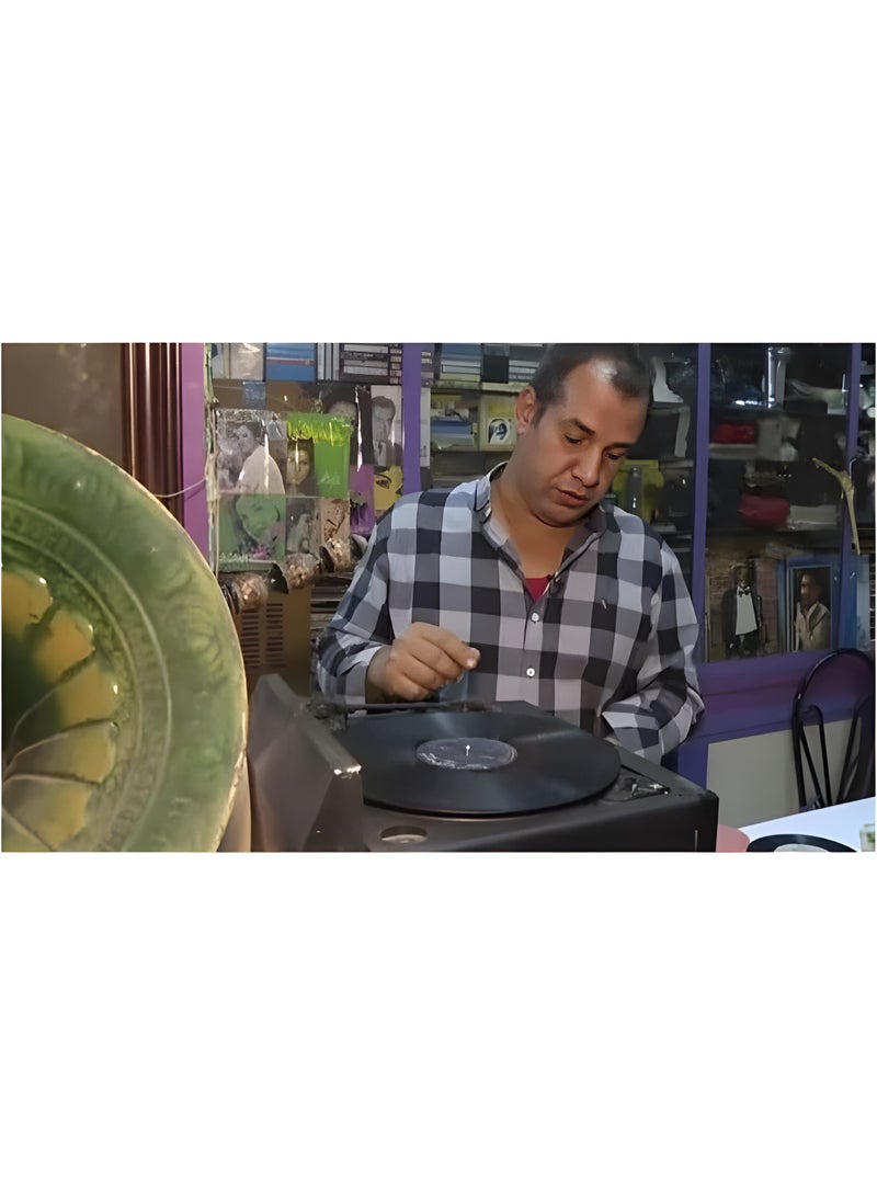 ريبنيو اسطوانات جرامافون أسطوانة الموسيقي القديمة المطربة أم كلثوم أغنية لسة فاكر - Image 3