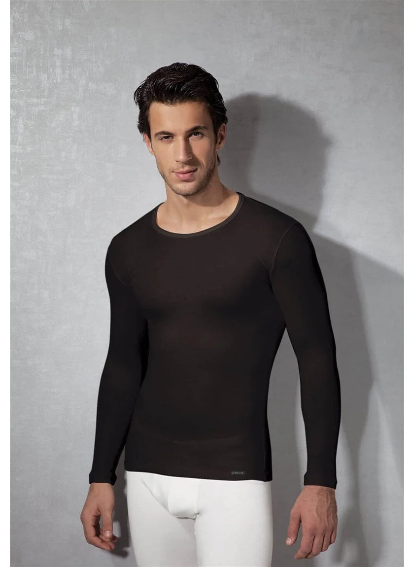 Doreanse 2965 Men's Double Effect Extra Viloft Round Collar Thermal Underwear Sweatshirt