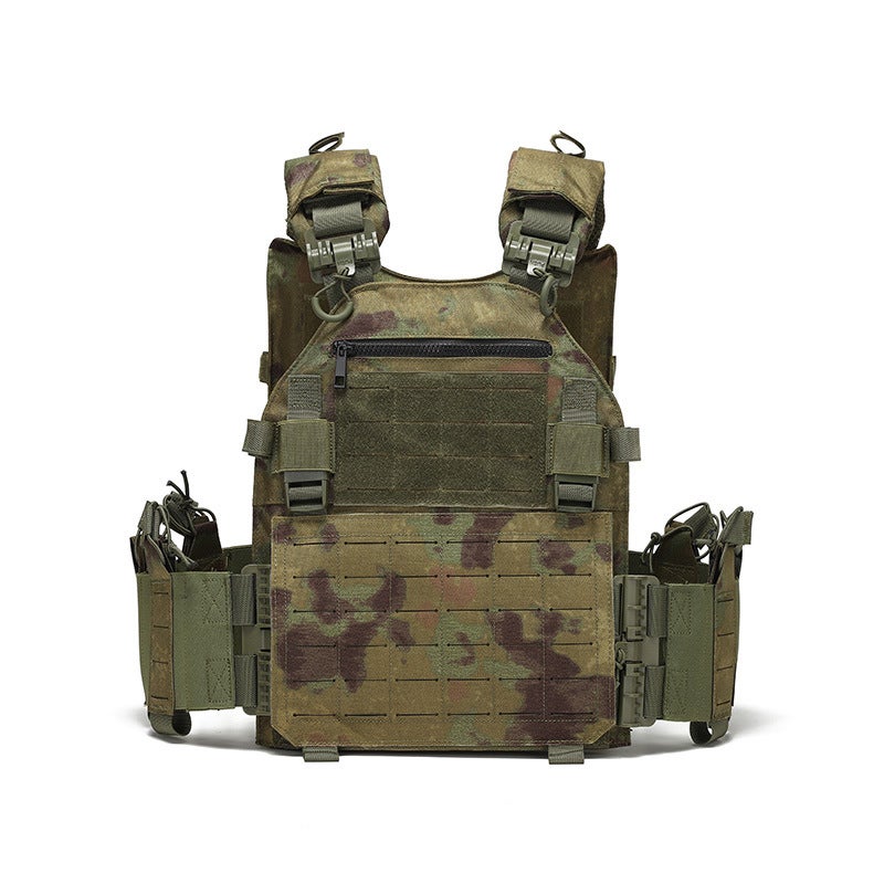 Waterproof Oxford MOLLE Tactical Vest with Quick-Release Buckles for Men and Women - Image 1