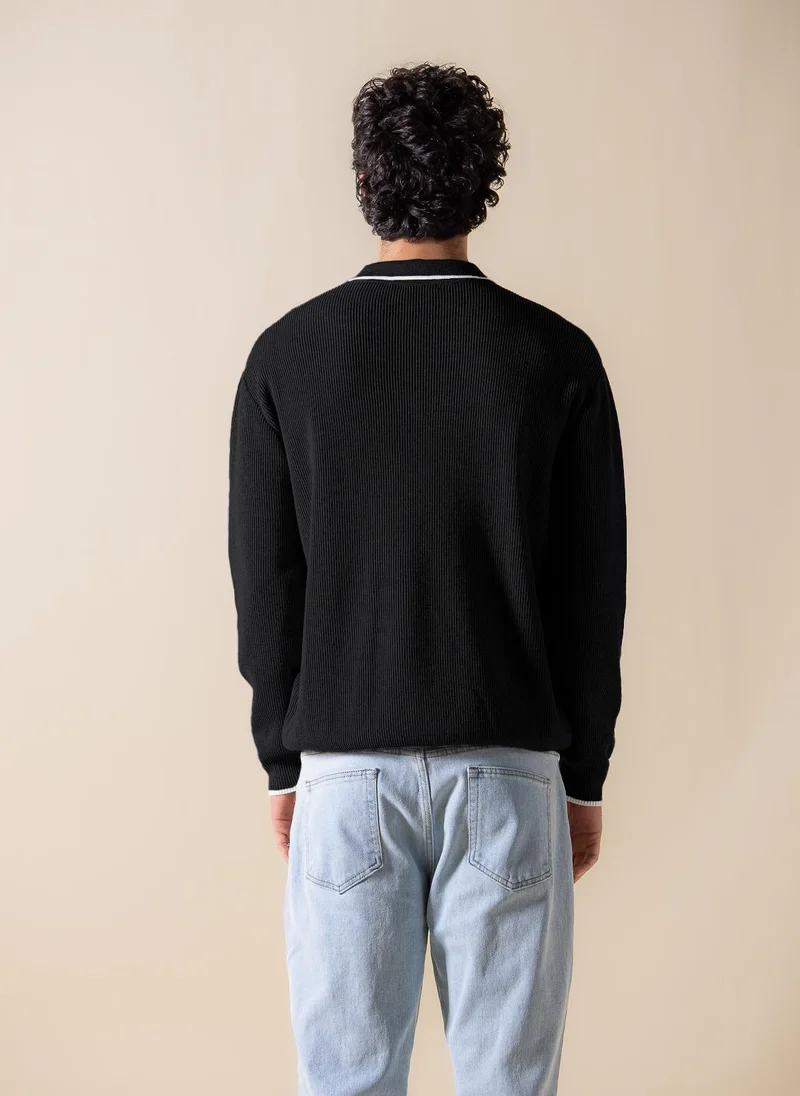 SHAPES KNITTED COMFORT POLO SHIRT