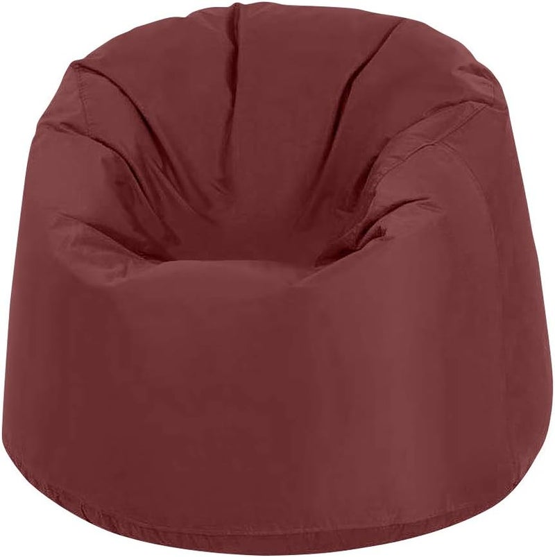 Ultra Soft Bean Bag Chair With Waterproof Fabric For Kids & Adults (Small, Brown)