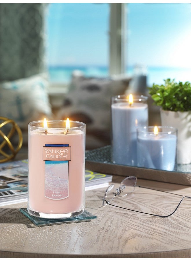 Yankee Candle Pink Sands Scented, Classic 22oz Large Tumbler 2-Wick Candle, Over 75 Hours of Burn Time, Premium Quality, Exotic Island Escape - Image 4