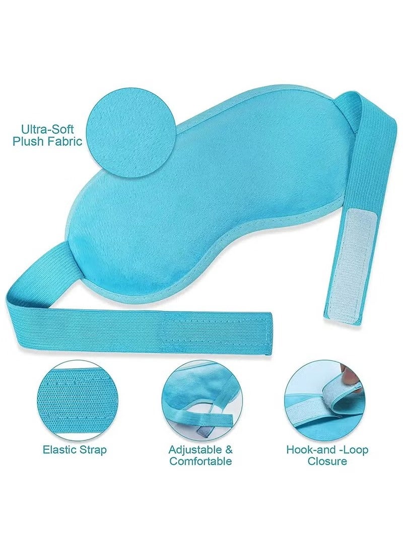 4PCS Set Eye Mask Reusable Cold and Hot Gel Eye Mask Sleeping for Dark Circles and Puffiness - Image 5
