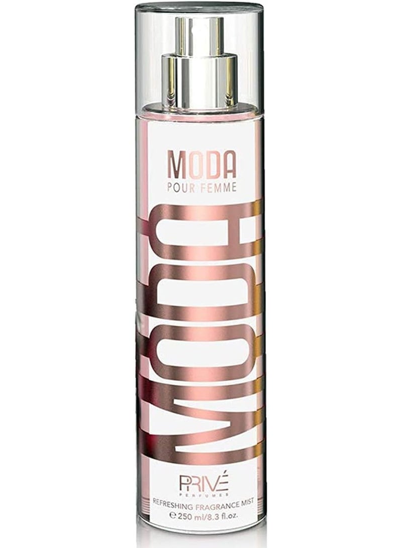 PRIVE Moda Fragrance Mist For Women 250ml - Image 1