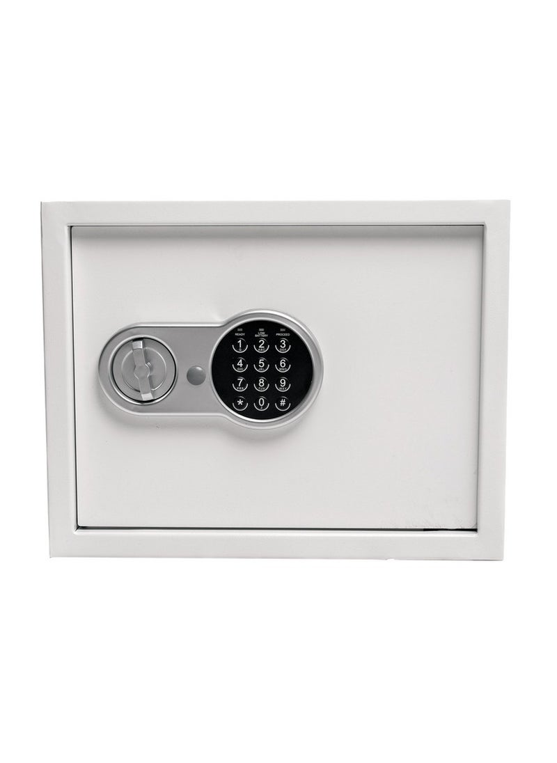 Luxury Fire-Resistant Digital Security Safe With Electronic Number Pad And Lock And Physical  Key 38*30*30 CM