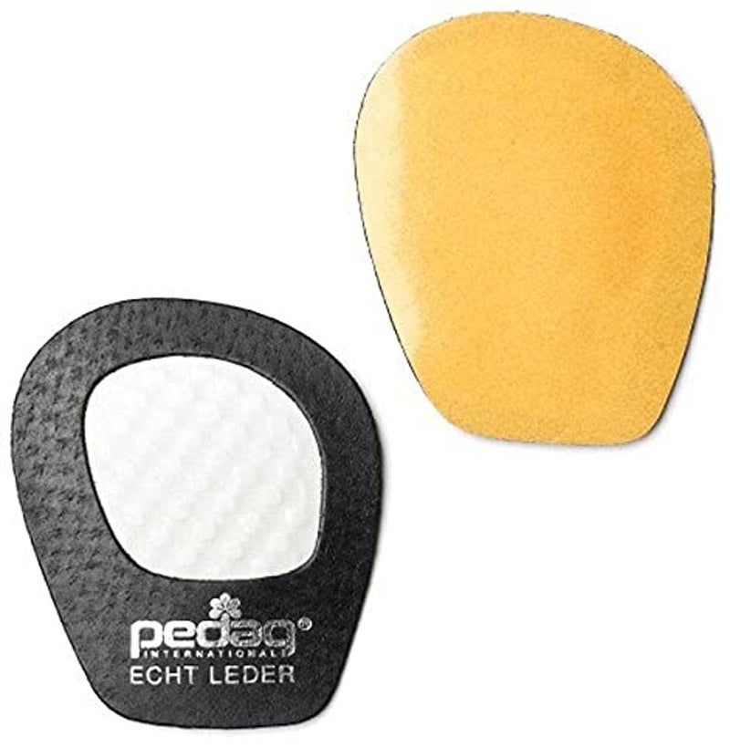 Pedag 2832 Girl Self Adhesive Forefoot Grip for Pumps and Sandals, Black Leather, One Size Fits All, One Pair Pack - Image 4