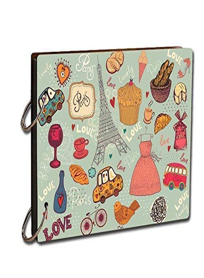 Printelligent DIY Scrapbook Photo Album- Handmade Scrapbook for Photos for Baby Birthdays Each scrapbook includes 20 pages (Large 14 x 10 inch) - Image 1